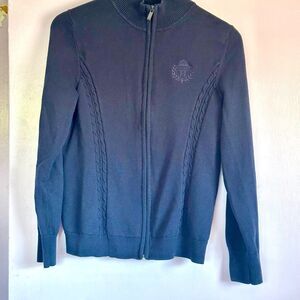 Tommy Hilfiger Dark Blue Knit Sweater